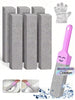 17Pcs Pumice Toilet Brush Set With Ergonomic Handle, Natural Limescale Rust Stain Remover For Bathroom, Kitchen, Tile, Sink, Bathtub Cleaning